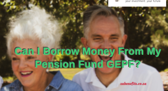 Can I Borrow Money From My Pension Fund GEPF?