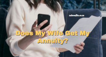 Does My Wife Get My Annuity?