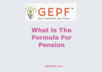 What Is The Formula For Pension
