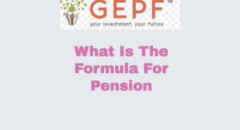 What Is The Formula For Pension