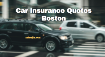 Car Insurance Quotes Boston