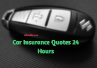 Car Insurance Quotes 24 Hours