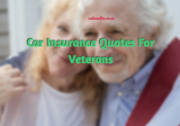 Car Insurance Quotes For Veterans