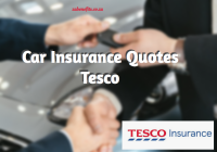 Car Insurance Quotes Tesco
