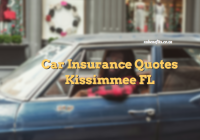 Car Insurance Quotes Kissimmee FL