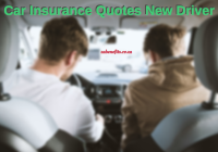 Car Insurance Quotes New Driver