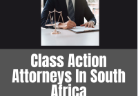 Class Action Attorneys In South Africa