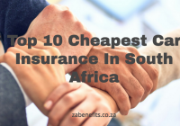 10 Cheapest Car Insurance In South Africa