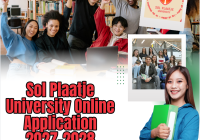 Sol Plaatje University Online Application 2027-2028