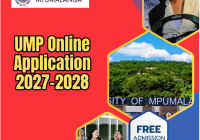 UMP Online Application 2027-2028