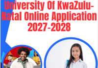 University Of KwaZulu-Natal Online Application 2027-2028