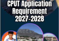 CPUT Application Requirement 2027-2028