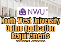 North-West University Online Application Requirements 2027-2028