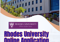 Rhodes University Online Application Requirements 2027-2028