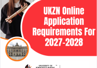 UKZN Online Application Requirements For 2027-2028