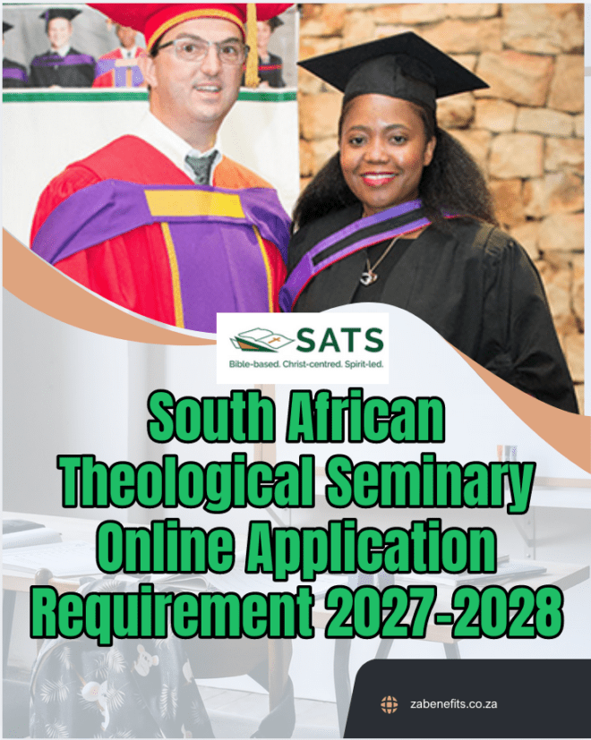 South African Theological Seminary Online Application Requirement 2027-2028
