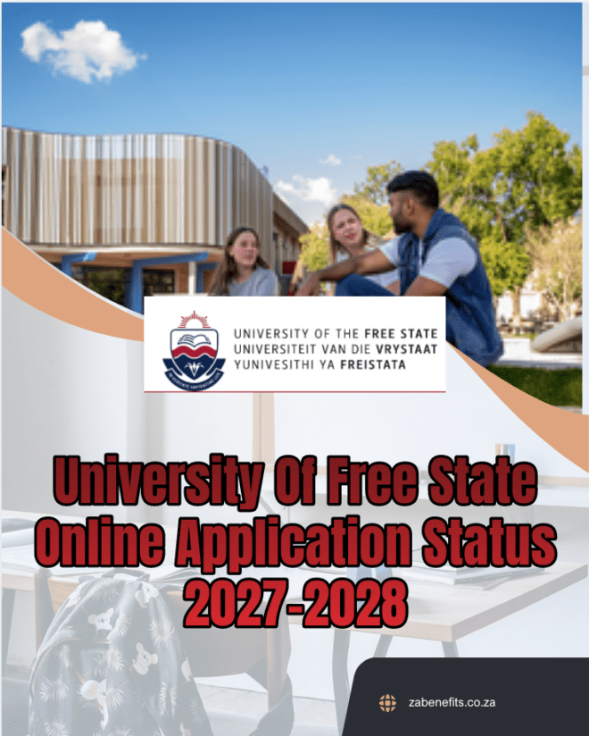 University Of Free State Online Application Status 2027-2028