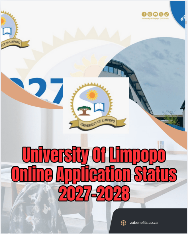 University Of Limpopo Online Application Status 2027-2028