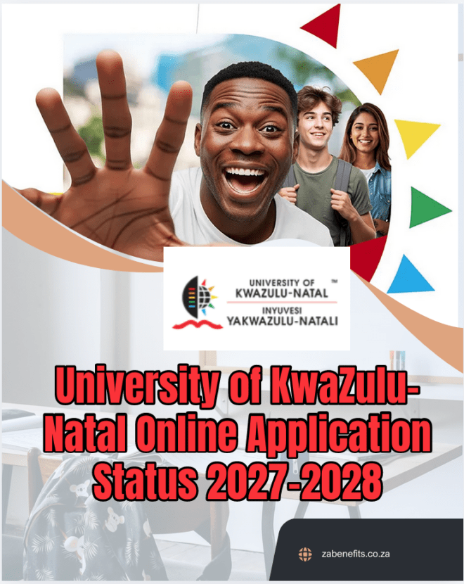 University of KwaZulu-Natal Online Application Status 2027-2028