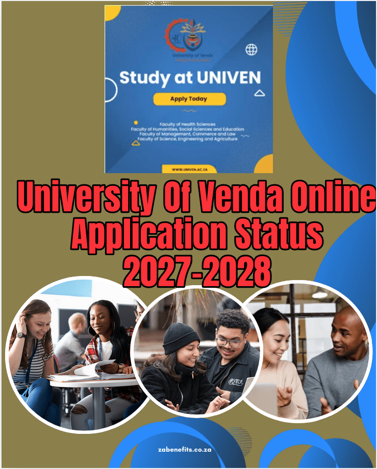 University Of Venda Online Application Status 2027-2028