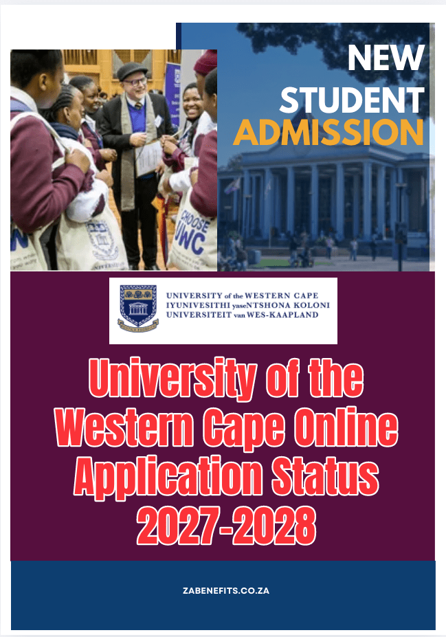University of the Western Cape Online Application Status 2027-2028