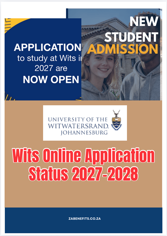 Wits Online Application Status 2027-2028