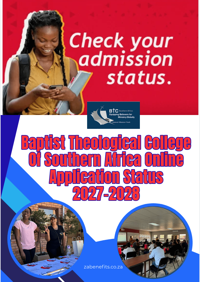 Baptist Theological College Of Southern Africa Online Application Status 2027-2028
