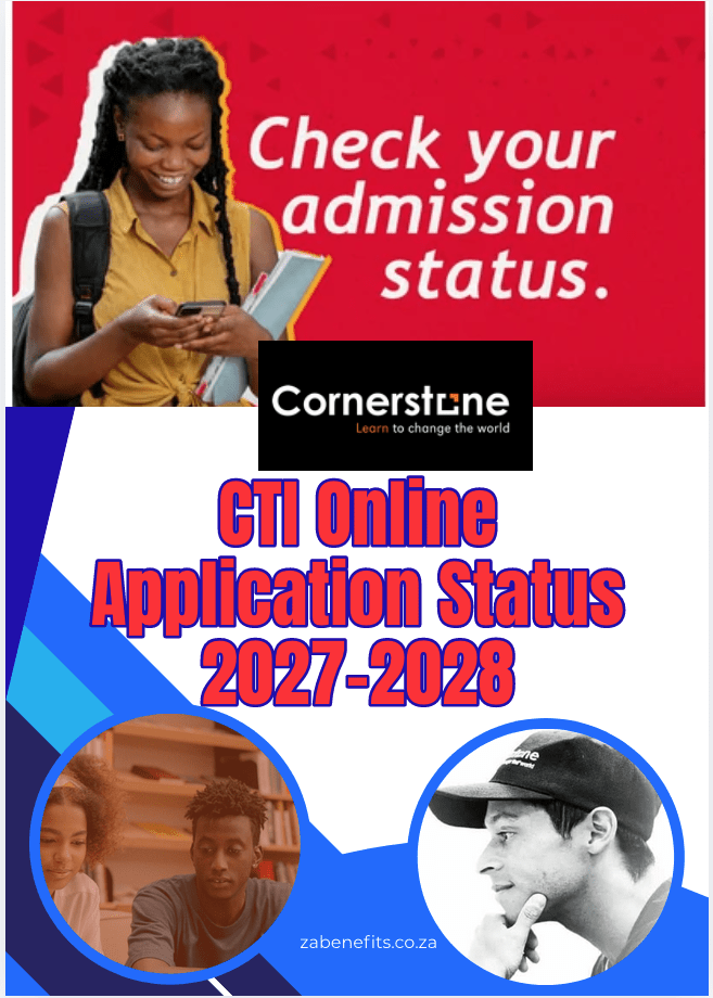 CTI Online Application Status 2027-2028