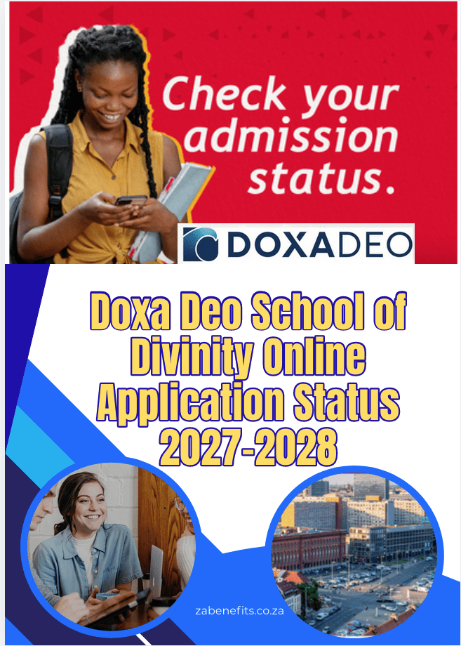Doxa Deo School of Divinity Online Application Status 2027-2028