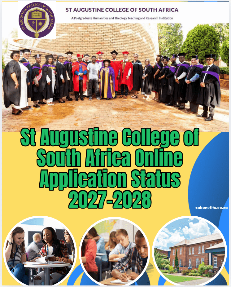St Augustine College of South Africa Online Application Status 2027-2028
